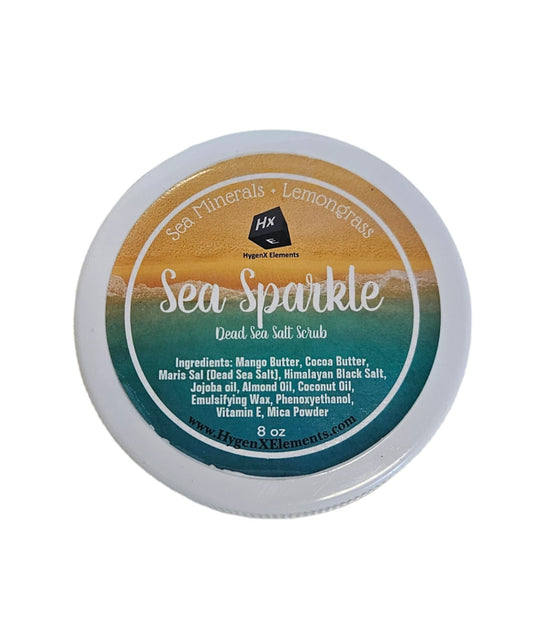 Sea Sparkle: Dead Sea Salt Scrub